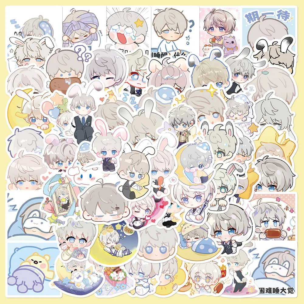 10/50pcs Game Love and Deepspace Stickers Cartoon Figures