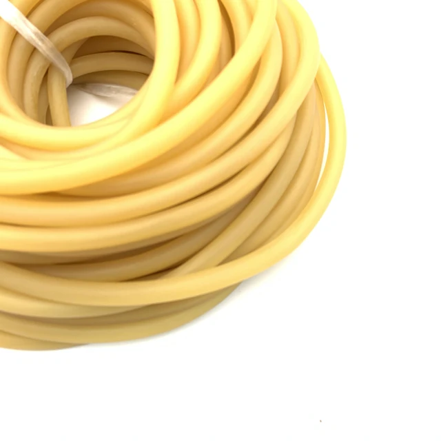 Nature Latex Rubber Hoses Antifreeze Tension Rope Pipe High Resilient Elastic Tube Slingshot for Hunting Slingshot Catapult Bow 2