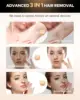 IPL Hair Removal Laser Ice Cooling 999900 Flashes HR/RA/SC 3 in 1 Painless for Armpits Legs Arms Bikini Line Women Men Home Use 2