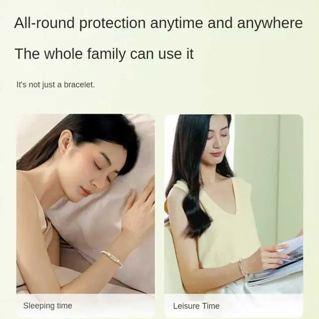 Xaiomi Illóolaj Szúnyog Karkötő Felnőtteknek Gyerekeknek Nem Toxikus Tiszta Szúnyogriasztó Tekercs Kártevők Visszautasítása - Image 3