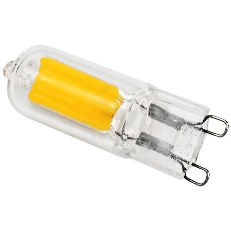 Super Heldere G9 LED COB Gloeilampen Dimbaar 44mm 60mm J-type Glas + Keramiek Vervangen Halogeenlampen 6W 9W 12W 20W Spotlight 220V