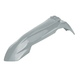Motorcycle Front Fender Motocross Mudguard - Premium Off - Road Protection and Style Enhancement (GRAY)