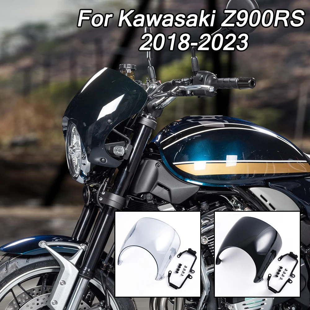 

Защита ветрового стекла для Кавасаки Z900RS Z900 RS 2018-2024 2022 Cafe Racer