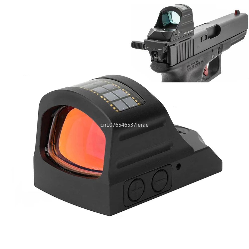 Tactical HS 507C Red Dot Sight for Pistol Airsoft Rifle Mini Scope Tactical Hunting/Exoskeleton Bracket for Glock & 20mm Rail red dot sight