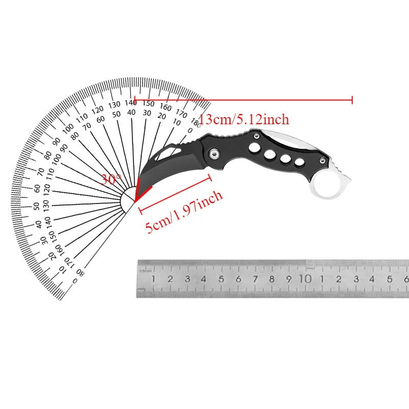 Portable Pocket Knife 3Cr13 Stainless Steel Blade Unboxing Travel Camping Cutting Tool Holiday Gift 6