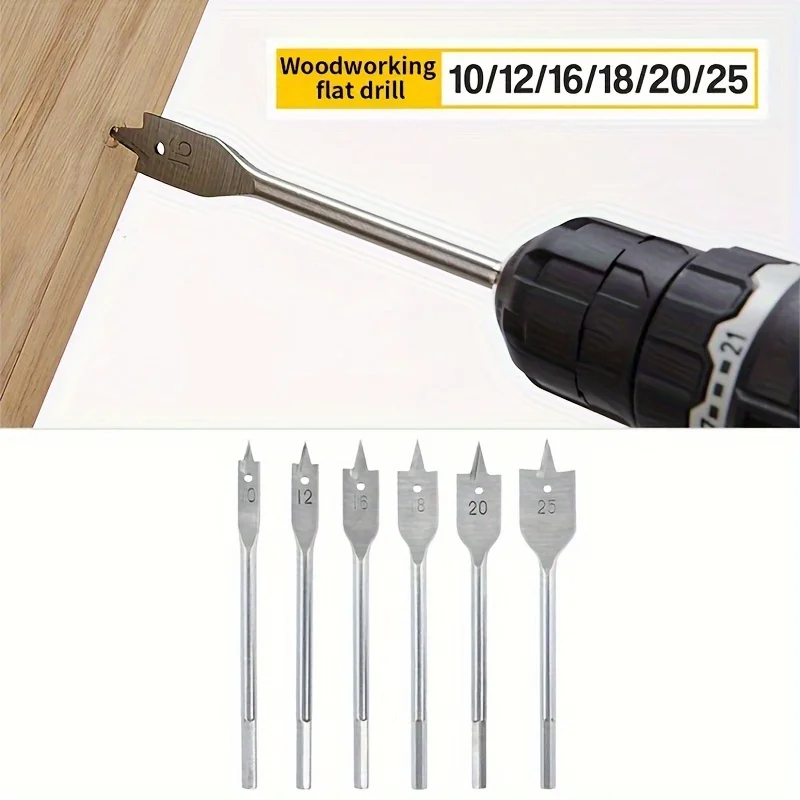6pcs Woodworking Drill Set
