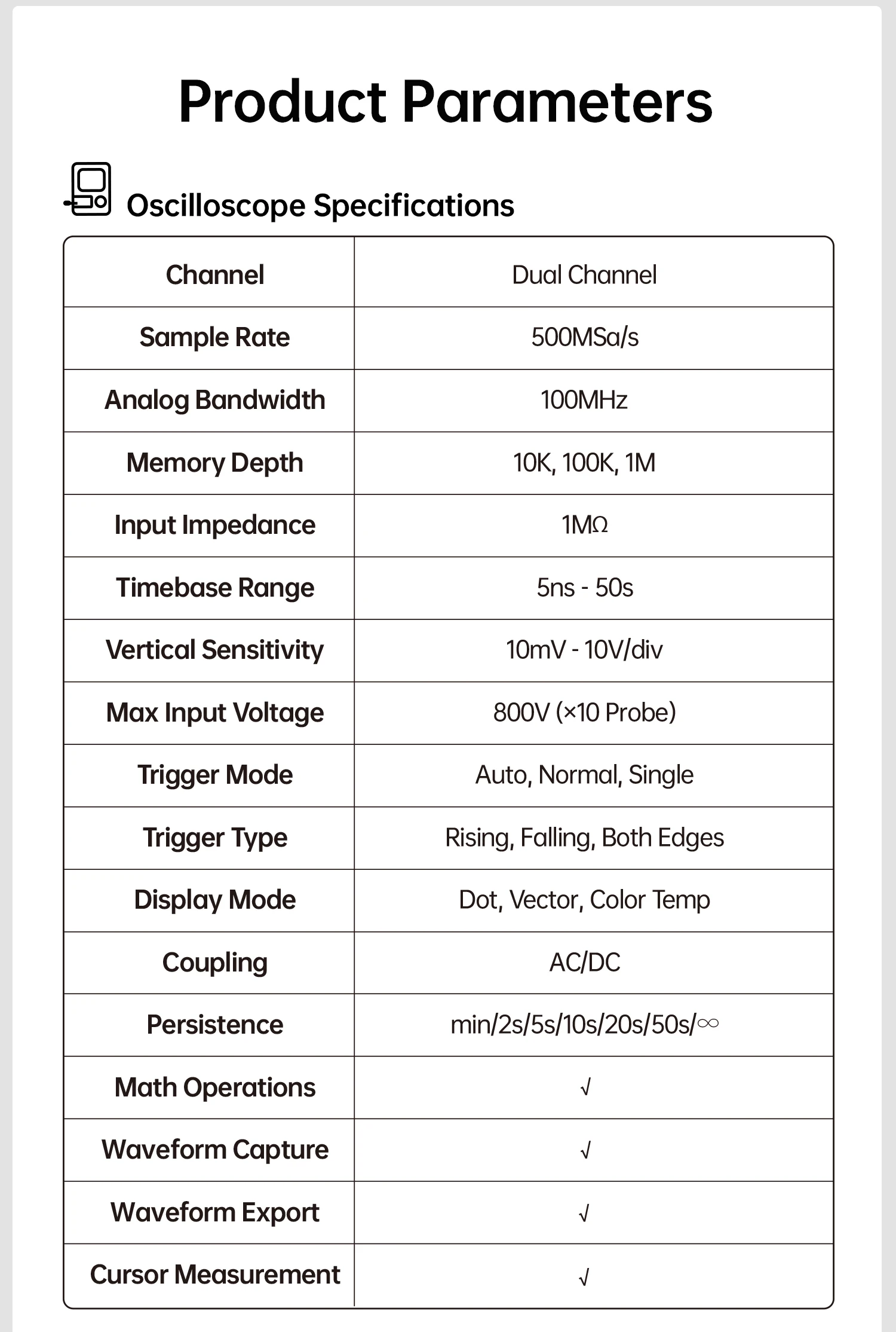 2D15P 3-in-1 Touch Screen Repair Device: 2-Channel, 100MHz,for home appliance or