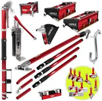 Full Drywall Taping And Finishing Set - Level5 | Automatic Taper, 10”/12"" Flat Boxes, 3” Angle Head, 7” Corner Applicator Box, 1