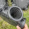 3/6/8 Holes Catch Loach Lobster Mixed Fish Crayfish Catcher Outdoor Fishing Net Cage Plastic Shrimp Trap Cage Easy to Install 3