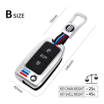 3 pulsanti in lega di zinco Remote Car Fold Key Case Cover per Roewe RX5 2017 anno per MG ZS Auto Key Shell accessori portachiavi 4 3 pulsanti in lega di zinco Remote Car Fold Key Case Cover per Roewe RX5 2017 anno per MG ZS Auto Key Shell accessori portachiavi - 3 pulsanti in lega di zinco Remote Car Fold Key Case Cover per Roewe RX5