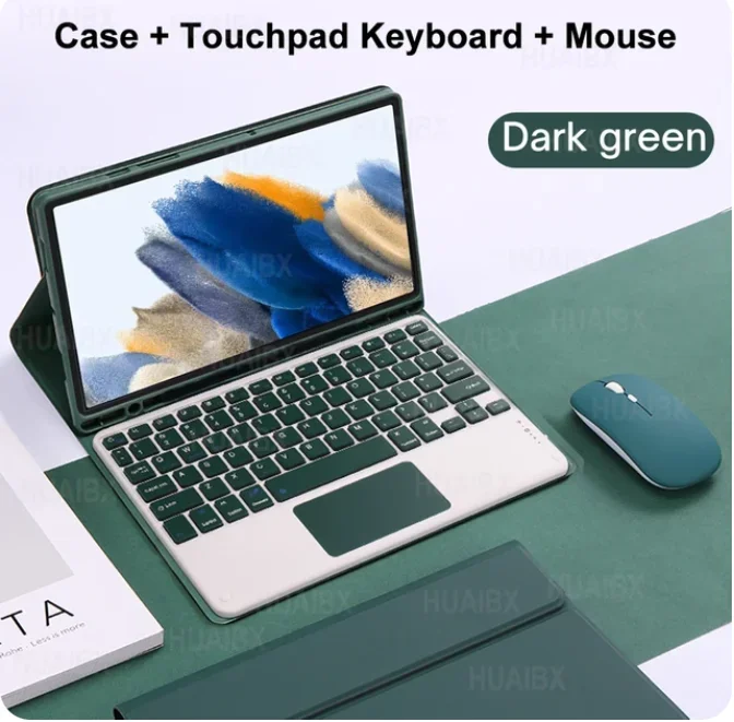 Detachable Bluetooth Keyboard Case with Protective Cover