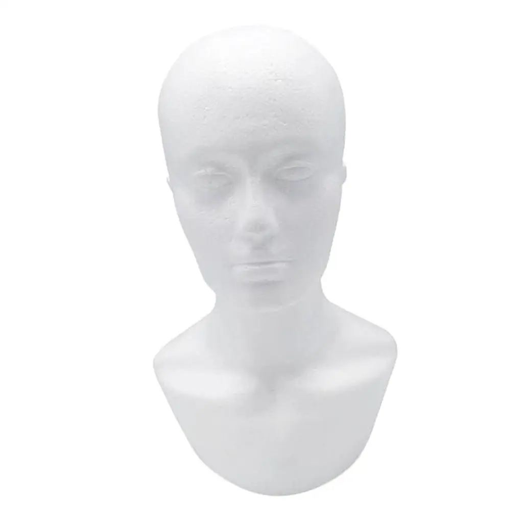 

Man's Lightweight Head Stand Manikin Model for Display Rack