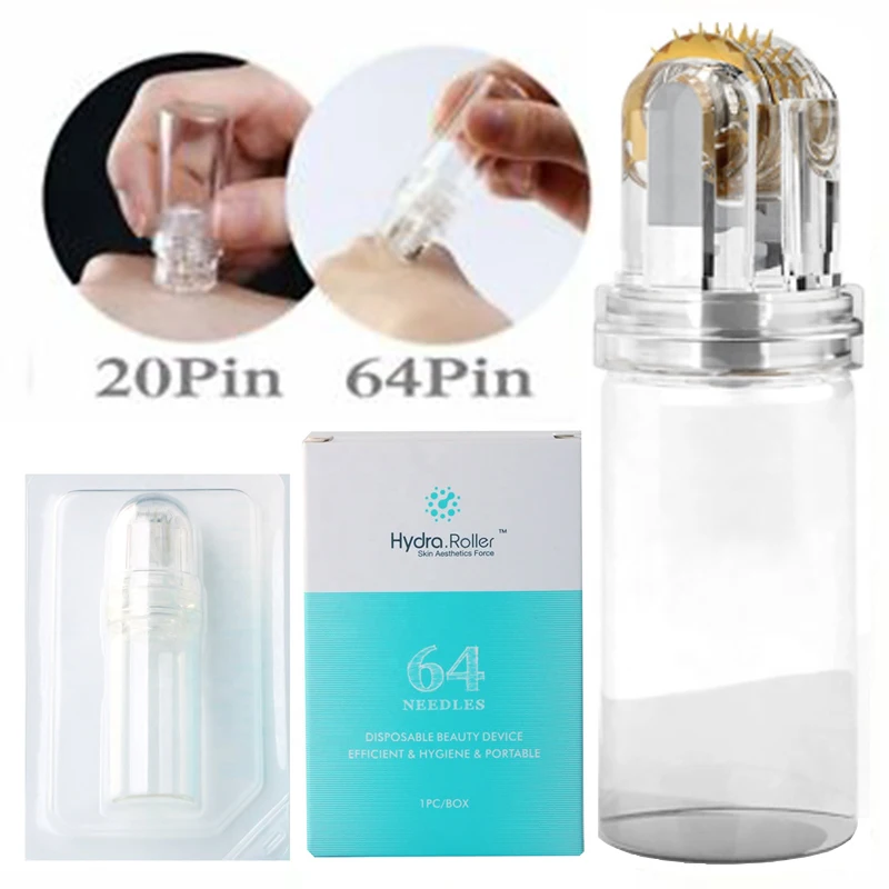 High Quality Faceily Care Tools Hydra Tips 20/64 0.25mm Golden Titanium 5ml Empty Bottle