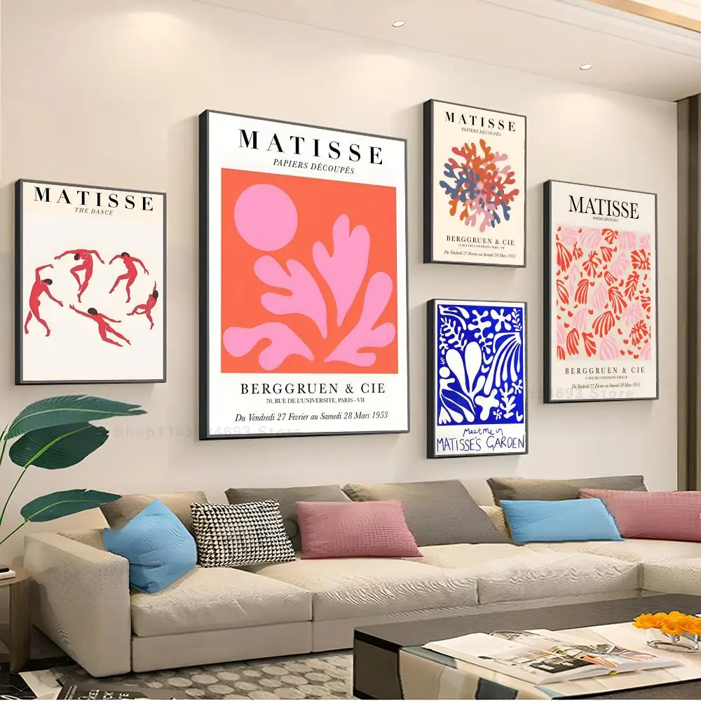 

Henri Matisse Poster Paper Print Home Living Room Bedroom Entrance Bar Restaurant Cafe Art Painting Decoration