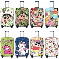 Cute Crayon Shin-Chan Anime Suitcase Cover Business Holiday Fun Luggage Supplies Protector 1