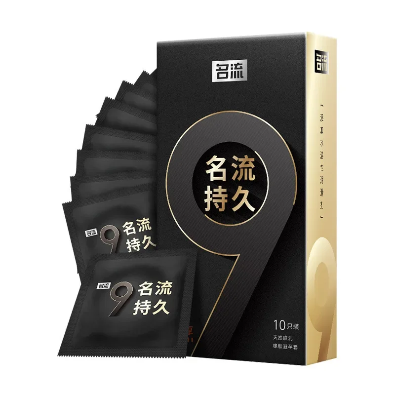 PERSONAGE 027 Super Thick Physical Delay Men Condom Penis Sleeve Long 10pcs Thicken Time Delay Contraception Ejaculation Delay 1