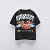 9m-7y Children Clothing Cartoon Car T-shirt Tops Crewneck Summer Loose Fashion Short Sleeve Tees Kids Clothes Boy's Tshirts NEW 2