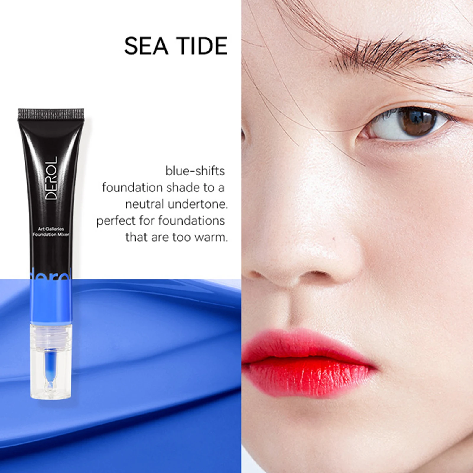 Color Corrector White Makeup Foundation Makeup Shade Adjuster Blue White Yellow Orange Skin Foundation Mixing Pigment For