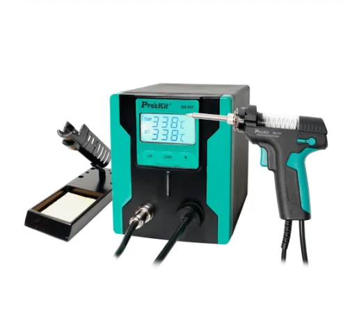 

(Original!!New) 110V 220V Electric Heating Tin Suction Gun Anti-Static Pro'Skit Ss-331H Automatic Machine Price