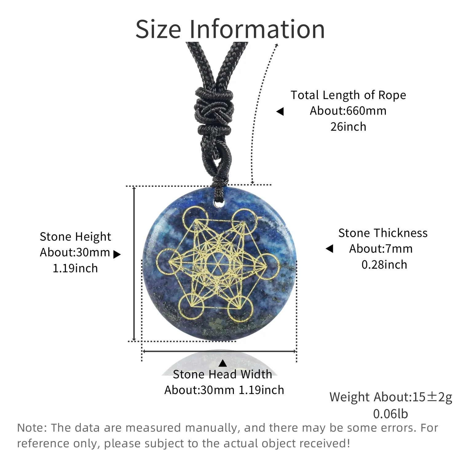 Natural Crystal Stone Metatron's Cube Multidimensional Pendants Mythology Angel Mysterious Divine Symbols Reiki Energy Necklaces 3