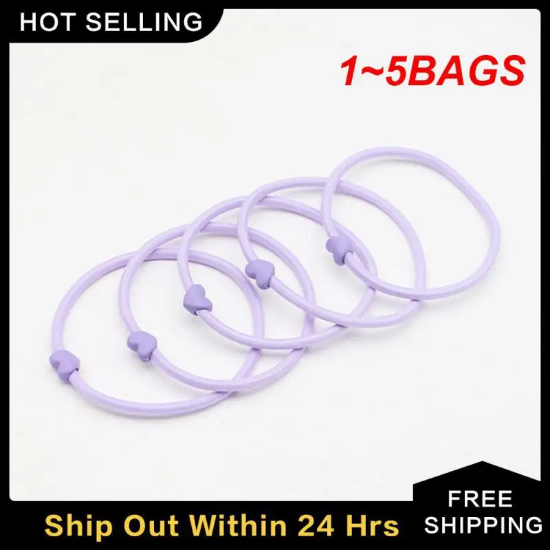 

Модная эластичная повязка на голову, 1-5 упаковок, многоцветные, прочные, красочные аксессуары для волос, модные милые аксессуары для волос