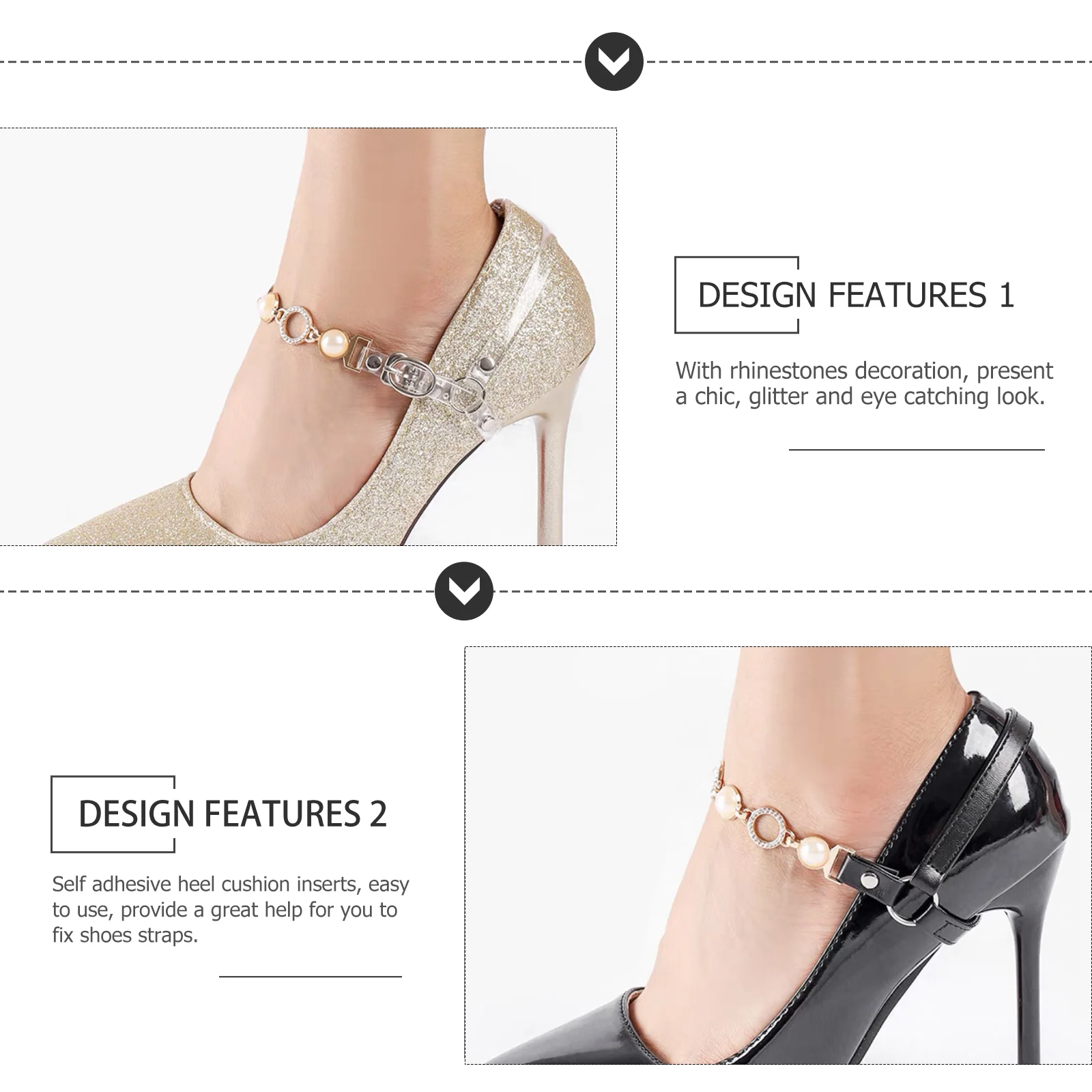 Рисунок 3 - 3 пары, зажимы для ремней