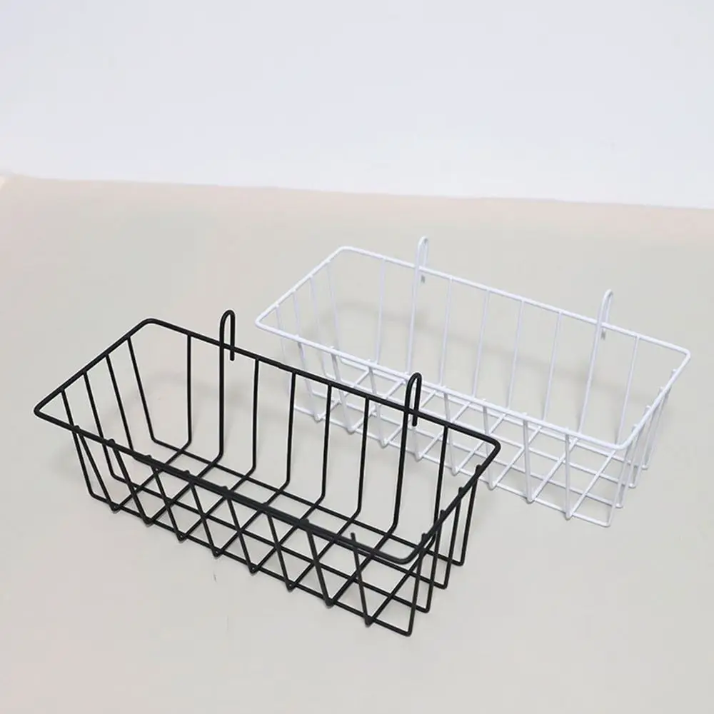 Hanging-Grid-Storage-Rack-Display-Racks-Panel-Basket-Multifunctional ...