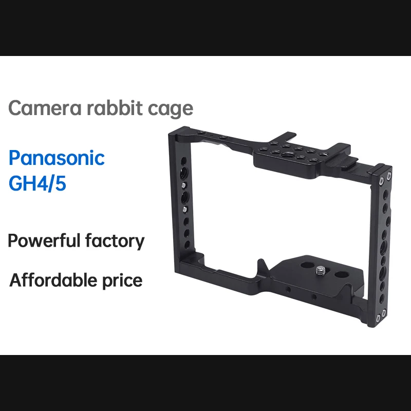 

Camera Rabbit Cage Photography Video External Extender for Panasonic GH Series GH5 GH5S-019