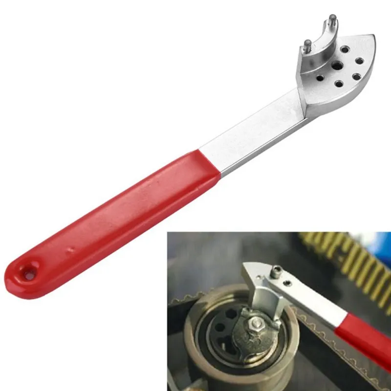 

Car Engine Timing Belt Tension Tensioning Adjuster Pulley Tool For Auto Repair Garage Tools