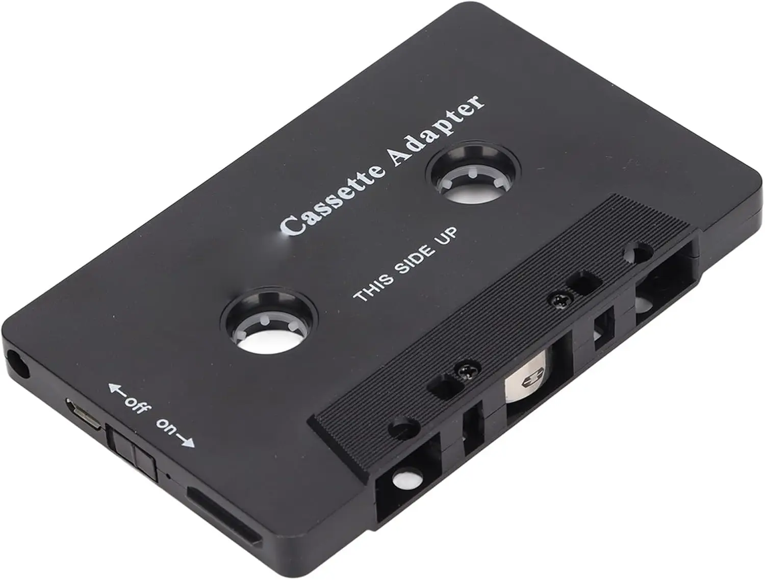 Cassette Adapter Noise Reduction StereoTape Aux Receiver for Car Tablet Multifunction Compatible Easy to Use audio adapter