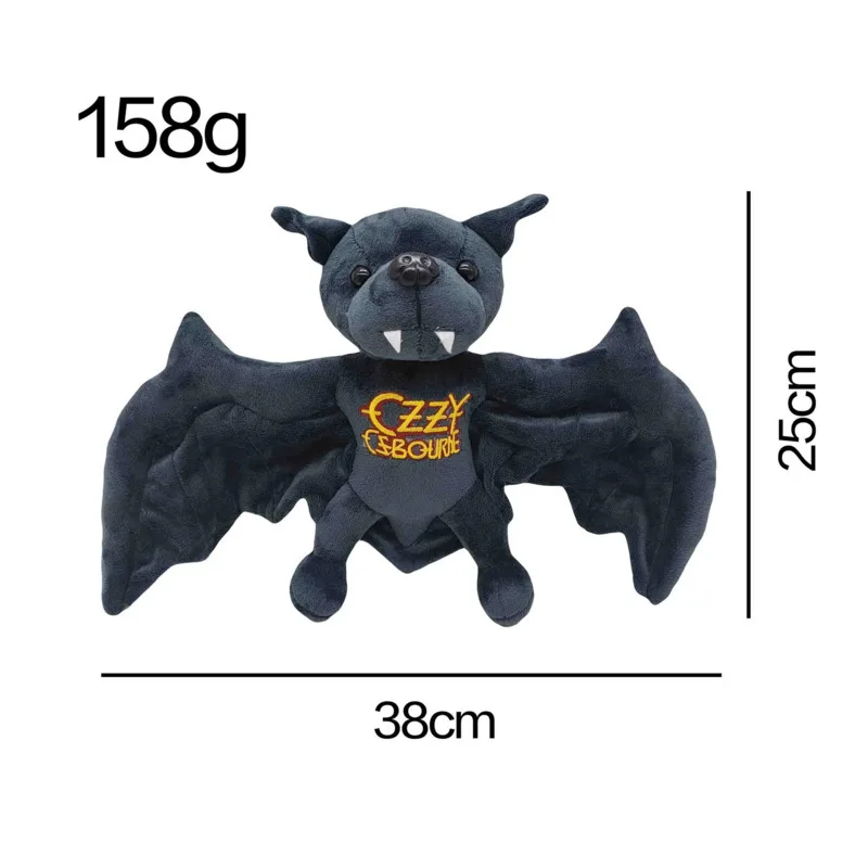 25cm Ozzy Osbourne Bat Plush Cartooon Peripherals Plushie