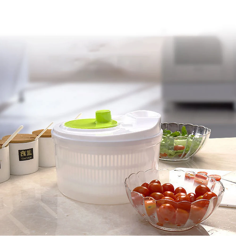 Salad Spinner, Lettuce Spinner Dryer Easy To Clean, Salad Washer