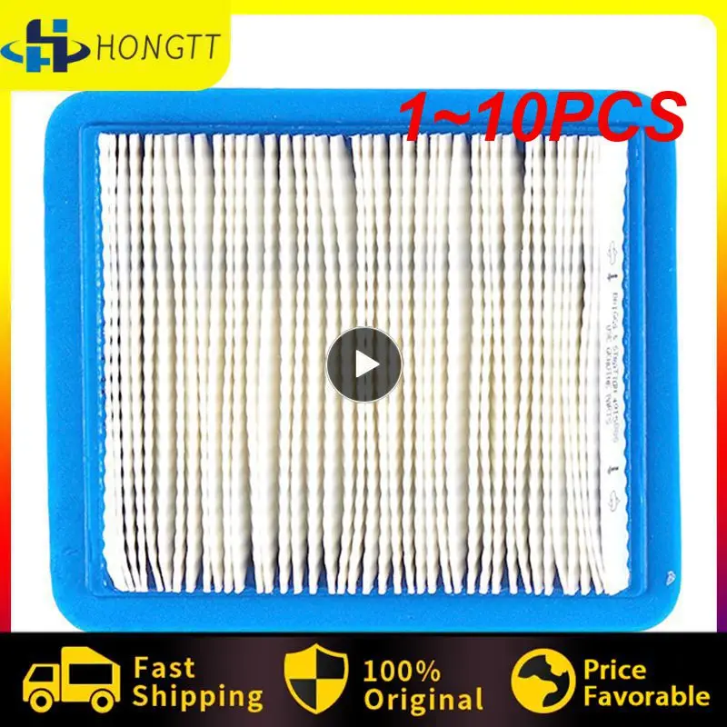

1~10PCS Air Filter Genuine Air Filter Cleaner Fit For Briggs & Stratton Side Valve Engines 491588S 491588 Quantum 625 650 675