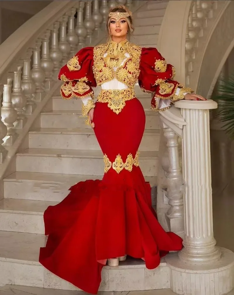 Caftan Marocain Robe Sirene Orientale Dressself Vert Robe