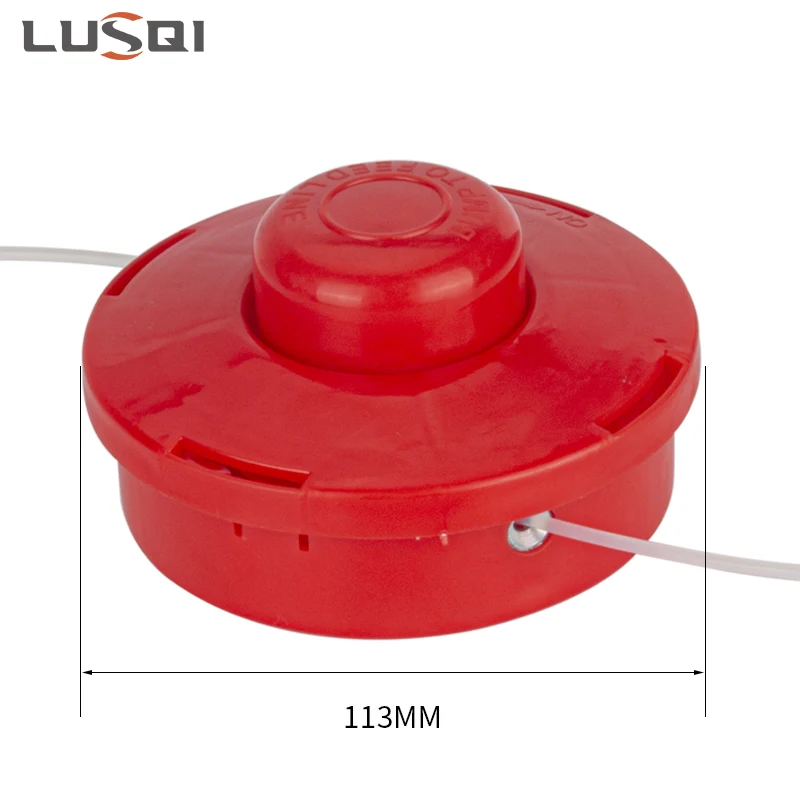 LUSQI 범용 잡초 헤드, 가정용 정원 도구, 잔디 트리머, 예초기 헤드, 가솔린 브러시 커터, 와이어 절단 잡초