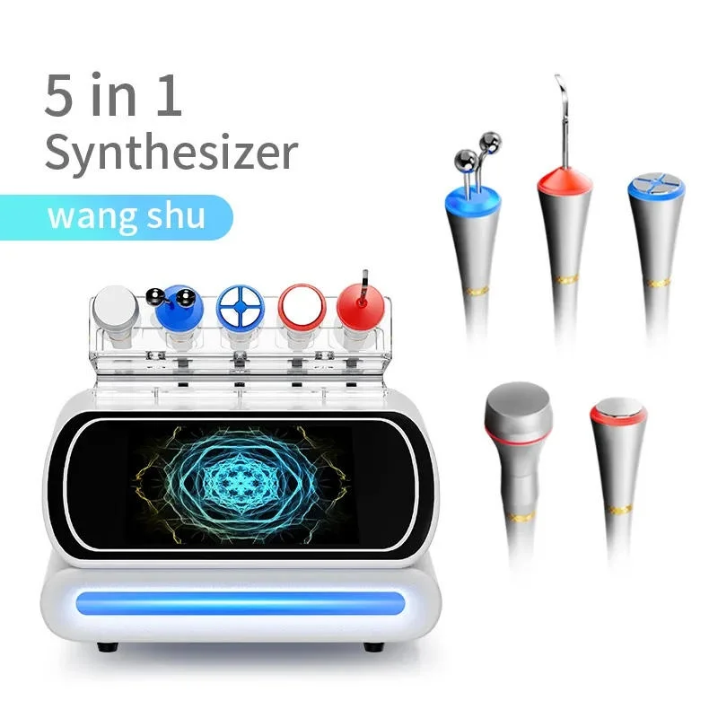 5 in 1 피부 탄력 리프팅 페이스 마사지기, 살롱 및 가정용 뷰티 장비, 다기능 oem