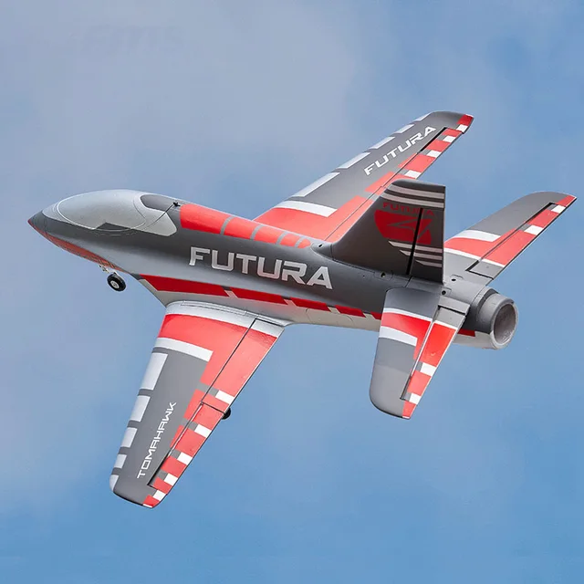 FMS64mm Rc Airplane Remote Control Futura Tomahawk With Flaps Sport Trainer Ducted Fan Edf Jet 3 Color Assembly Model Collect 3