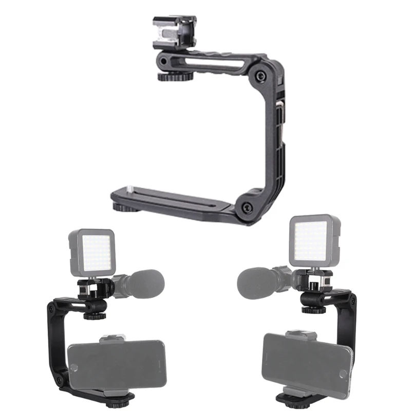 Video Stabilizer for Clear and Shots with Professional Handle for