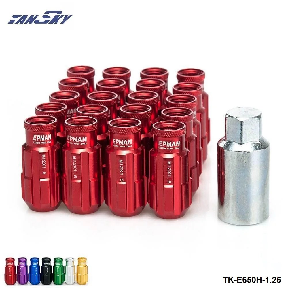 JDM Steel Lug Nuts Stahl Radmuttern SILBER M12x1.25 Nissan Suzuki,etc
