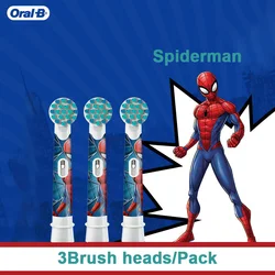 Ultra-Soft Bristle Kids Electric Toothbrush Replacement Heads (Spiderman)