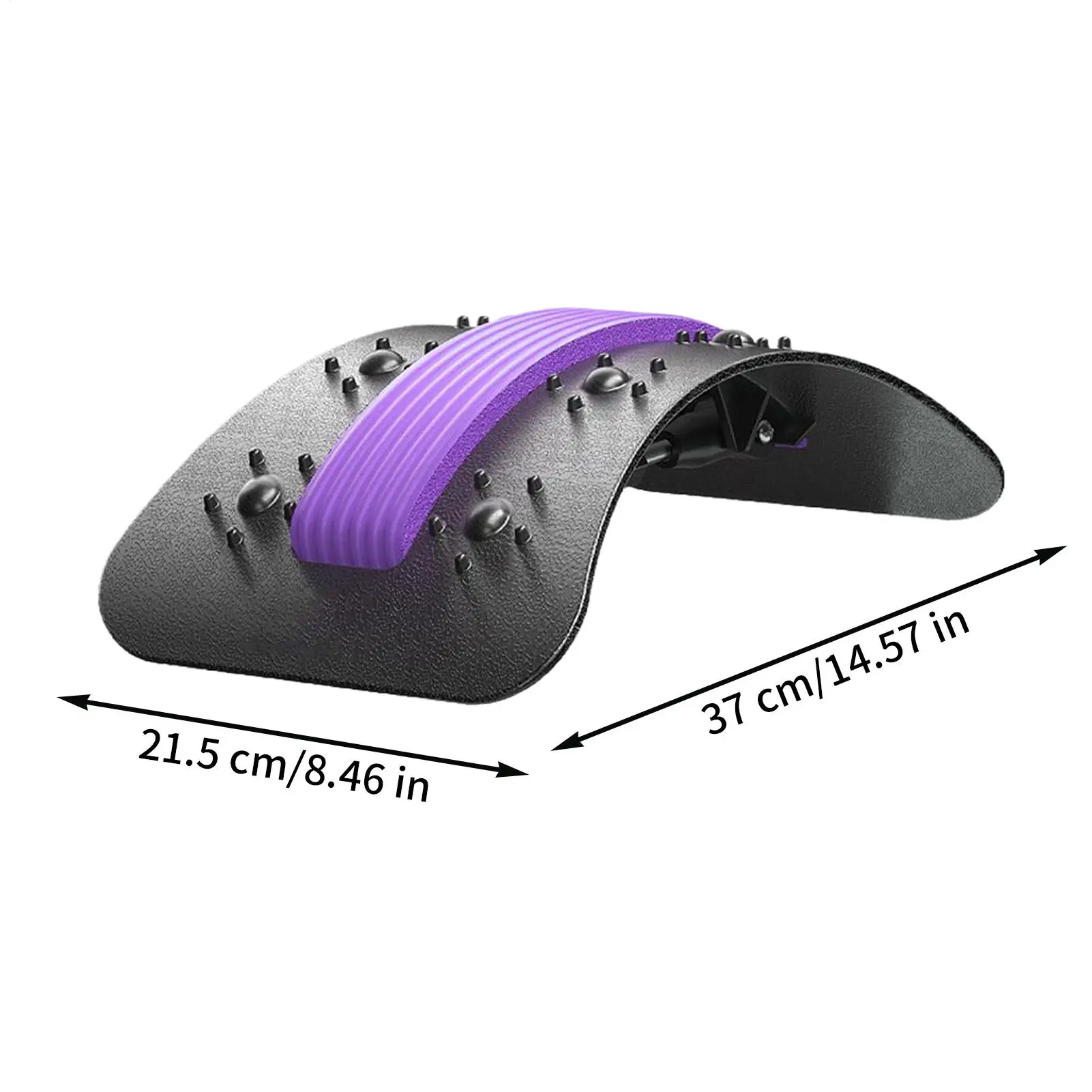 Back Arch Stretcher Lower Back Cracking Device Lumbar Massager Traction Device For Body Meditation Exercise Men Women Athletes