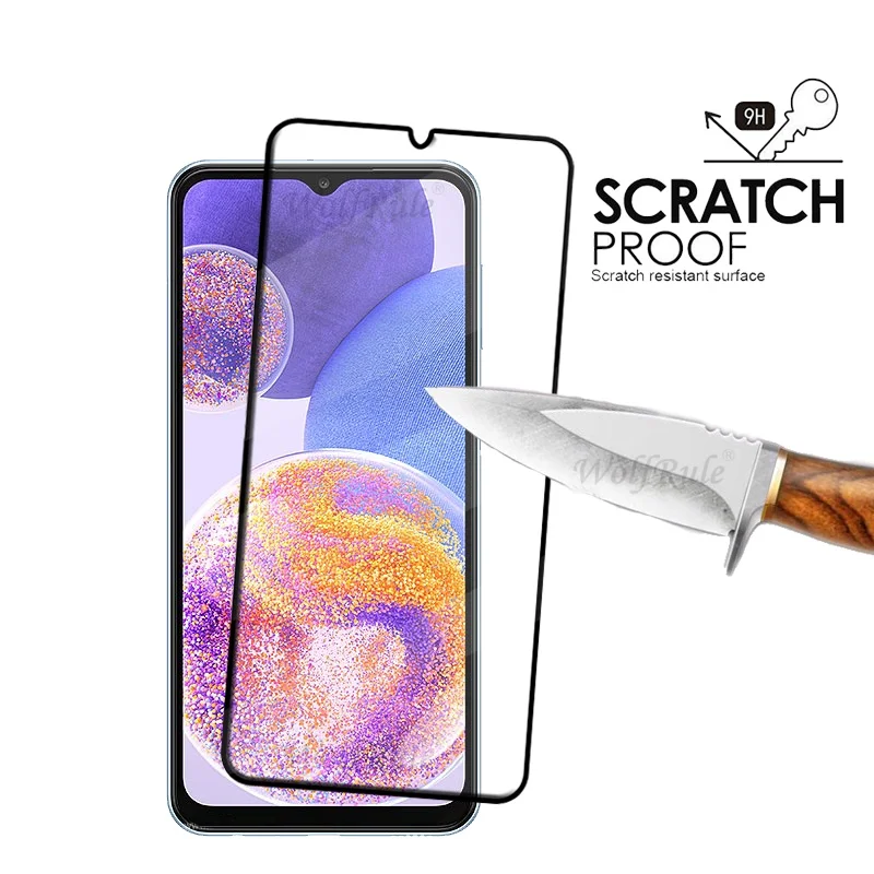 4-Pack Premium Tempered Glass Screen Protectors - Full Coverage and Adhesive