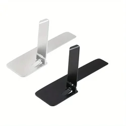 Ultra Thin Mini Phone Kickstand - Universal Metal Folding Desktop Holder (2 - Pack) (2pcs)