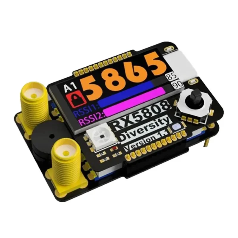 Module récepteur RX5808 5.8Ghz double antenne pour lunettes FPV SKYZONE Fatshark