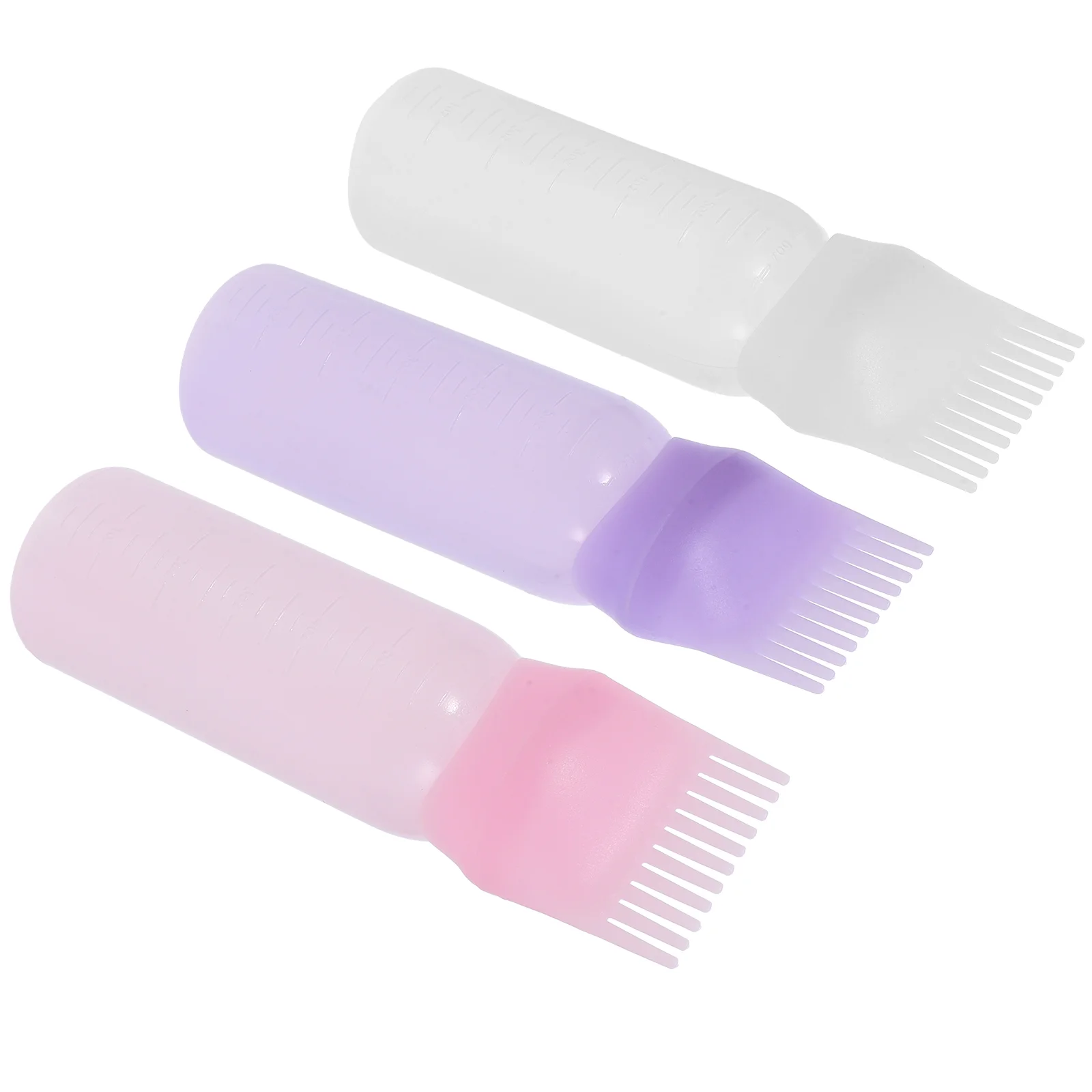 

Hair Dye Bottle Applicator Comb Dispensing Bottle Hair Color Oiling Bottle Hair Dye Comb Bottle For Salon Hair Color Caring
