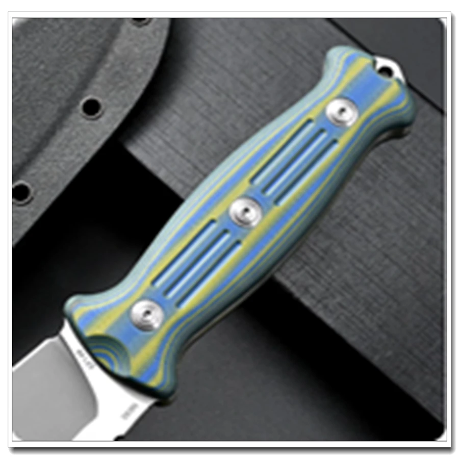 Eafengrow EF149 Fixed Blade Knife N690 Steel Blade G10/Micarta Handle Full Tang EDC Tool Knifes for Outdoor Camping Adventure 5