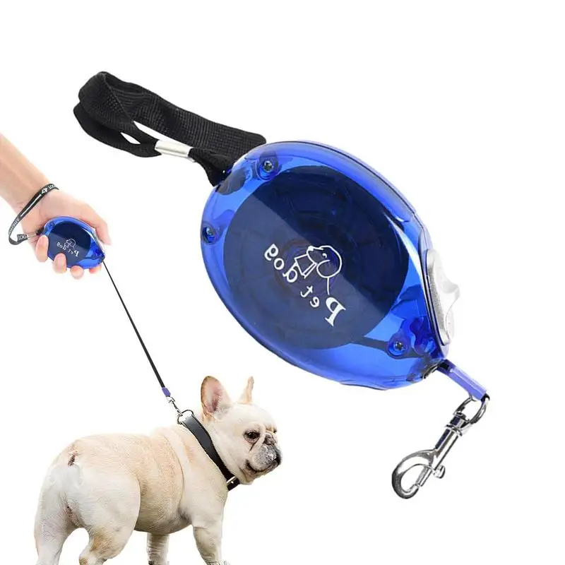 

Telescopic Dog Leash 8.2FT Dog Walking Leashes Heavy Duty Tangles-Free Easy Lock & Release Anti-Chewing Strong Nylon Dog Leash