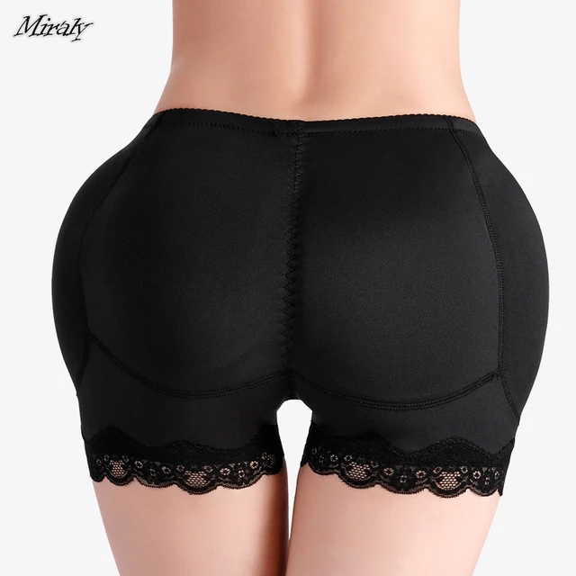 Padded Butt lifter Corrective Underwear Butt Enhancer Body Shaper Modeling  Strap Fake Hip Shapwear Underwear Push Up Panties - AliExpress