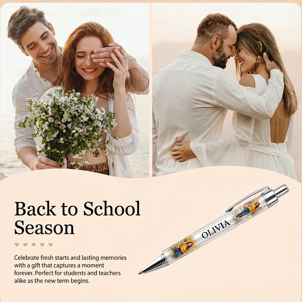 Customized Name Ballpoint Pen - Unique Gift for Friends, Ideal for Daily Writing, Office & School Stationery