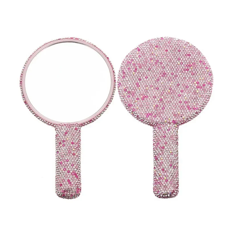 Heart Shape Handheld Vanity Makeup Mirror